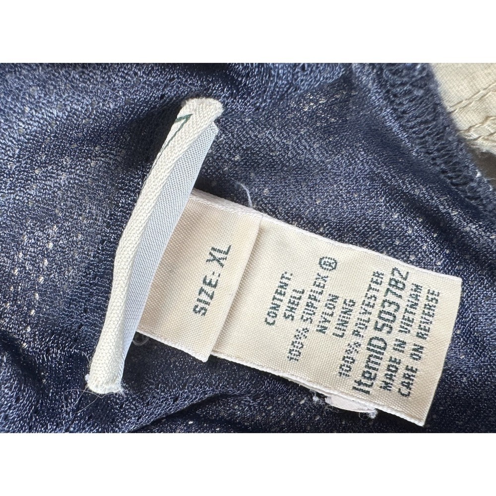 LL Bean Mens Mesh Lined Swim Shorts Beige Outdoors XL Read - Picture 4 of 10